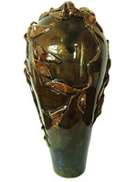 Pápai Kata keramikus művész szecessziós stílusú vázája