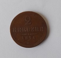 2 kreuzer 1851 G