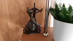 (K) bronze statue, art deco dancing couple