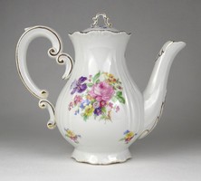 1L492 old Zsolnay porcelain teapot or coffee pot 17.5 Cm