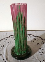 Very rare: Croatian marton: pink crocus vase - flawless, marked!