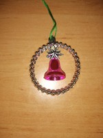 Retro Christmas tree decoration in ring ring
