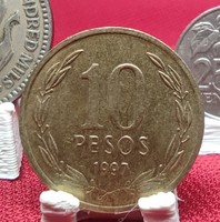 Chile 1997. 10 pezo