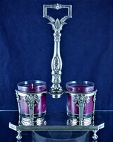 Rare, antique, silver candle holder/ drink holder, Paris, 1809 - 1819!!!