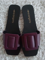 Eva longoria new leather slippers / 40