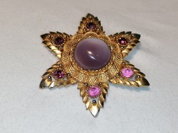 Antique star-shaped brooch (514)