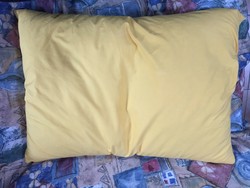 Large pillow filled with feathers 70 x 50 cm, 1 kg