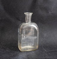 Antik szakított üveg pincetok - palack flaska