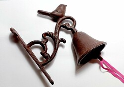 Cast iron gate bell