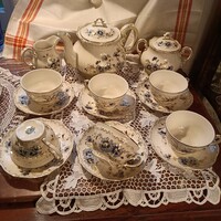 Zsolnay cornflower tea set in new condition