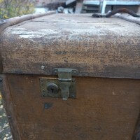 Old traveling chest - wood