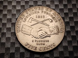 USA  5 cent, 2004 200. Évforduló - A Lewis és Clark expedíció - Lousiana megvásárlása