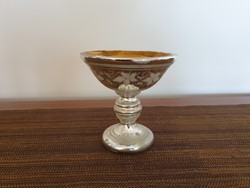Bieder tangled huta glass antique stem old decorative bowl chalice