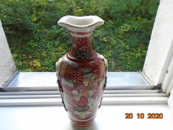 19. Japanese satsuma kyoto shinto vase