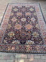 Huge semi antique handmade sarough Persian rug 265x380