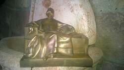 Anonymus bronz szobor-Jámbor Lajos szobrászművész