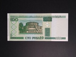 Fehéroroszország 100 Rubel 2000 Unc