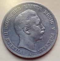 Silver Prussian 1902 5 marks...