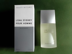 ISSEY MIYAKE L'EAU D'ISSEY POUR HOMME EDT 40 ml férfi parfüm dobozában, gyakorlatilag tele