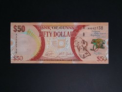 Guyana 50 dollars 2016 oz