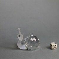 Swarovski EREDETI kristály CSIGA  / Swarovski Snail Figure