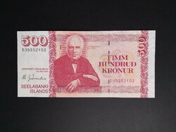 Izland 500 Krónur 2001 Unc
