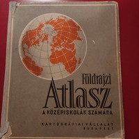 Földrajzi atlasz a középiskolák számára, 1963.