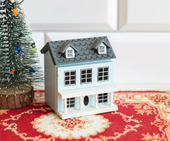 Mini fa babaház - babaházi kiegészítő, bababútor, miniatűr, karácsonyi ajándék