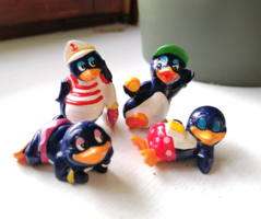 Kinder Ferrero figura 4 db pingvin 1994