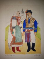 Kohári k. Jenő: couple from Körösfö