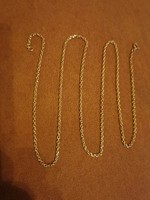 Arany nyaklánc 14 karátos, 7.54 gr. és 60 cm