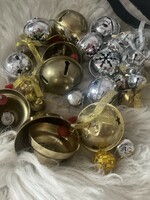 Karácsonyi dekoràció csomag csengő harang