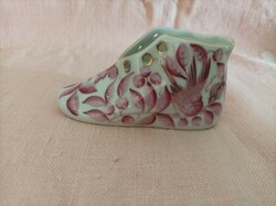 Herendi porcelán cipőcske 1950
