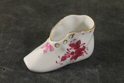 Herendi apponyi porcelán cipő 977