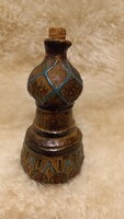 Enamel-painted ceramic bottle, the work of an unknown workshop, No. xx. Middle-second half,