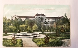 Sibiu, Hermannstadt, Sibiu, Kuk Austro-Hungarian garrison hospital, 1911, old postcard