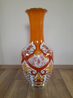 Régi Hollóházi Szász Stúdió porcelán váza