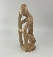Art deco deco carved stone sculpture figure minimalist figure sculpture