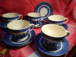 Churchill, English porcelain coffee set, 5 persons