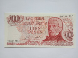 Unc 100 Pesos Argentína 1977  !!