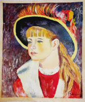 Pierre-Auguste Renoir - tanulmányrajz