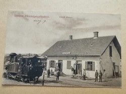 1917 Annual postcard Bikszadgyófurdo
