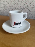 “Segafredo” vastagfalú kávéházi mokkáscsészék alátéttel