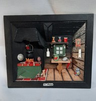 4762 - Diorama - st. Anton - (warming room next to the slope)
