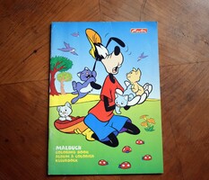 Donald kacsa , Mickey egér , Goffy , ... kifestő gyermek könyv mese