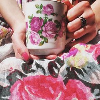 Drasche rose mug