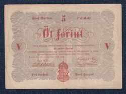 Freedom struggle (1848-1849) Kossuth bank 5 forint banknote 1848 i - i - ĭ - ĭ (id51241)