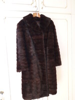 Dark brown nutria fur for sale