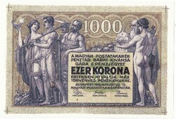 Magyarország 1000 korona REPLIKA 1919 UNC