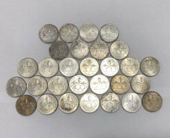 1992, 1993, 1994 Silver HUF 200 29 pieces